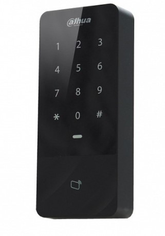 Lettore standalone touch, card 13.56 MHz, pswd