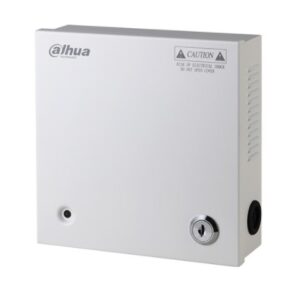 Alimentatore box 12 Vdc 4A, 5 uscite a morsetti