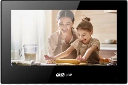 Monitor interno VTH IP/Wi-Fi 7 nero Android