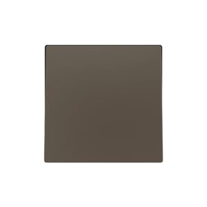 ZS55. Tasto singolo per meccanismo 55x55 mm - Moka