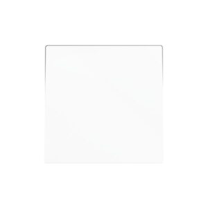 ZS55. Tasto singolo per meccanismo 55x55 mm - Bianco opaco
