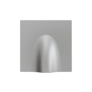 ZS55. Placca uscita cavo 55x55 mm - Argento