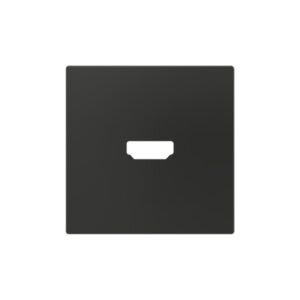 ZS55. Placca per inserto HDMI 55x55 mm - Antracite