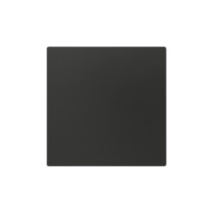 ZS55. Placca cieca 55x55 mm - Antracite. Necessaria piastra