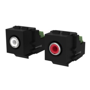 ZS55. Inserti audio RCA - keystone