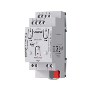 HeatingBOX 230V 2X v2. Attuatore di riscaldamento con 2 usci
