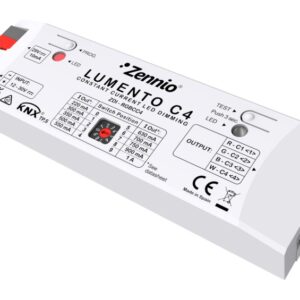 Lumento C4. Dimmer PWM a corrente costante a 4 canali per ca