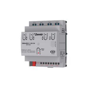DIMinBOX 1-10V X4. Attuatore dimmer con 4 canali per ballast
