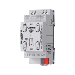 NarrowDIM X2. Attuatore dimmer universale. 2 canali x 210 W.