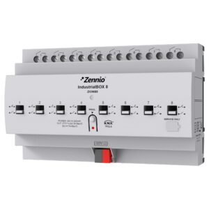 IndustrialBOX 8. Attuatore industriale con 8 uscite (20 A -