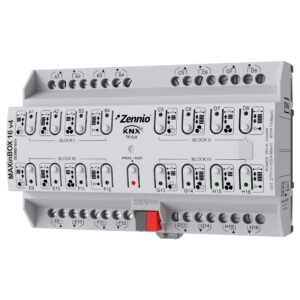 MAXinBOX 16 v4. Attuatore multifunzione con KNX Secure - 16