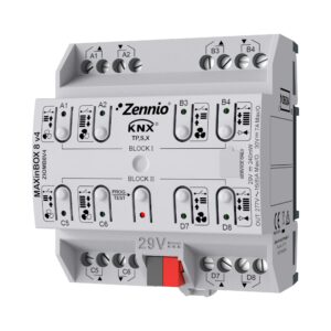 MAXinBOX 8 v4. Attuatore multifunzione con KNX Secure - 8 us