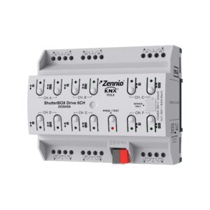 ShutterBOX Drive 6CH. Attuatore tapparelle 6 canali con rile