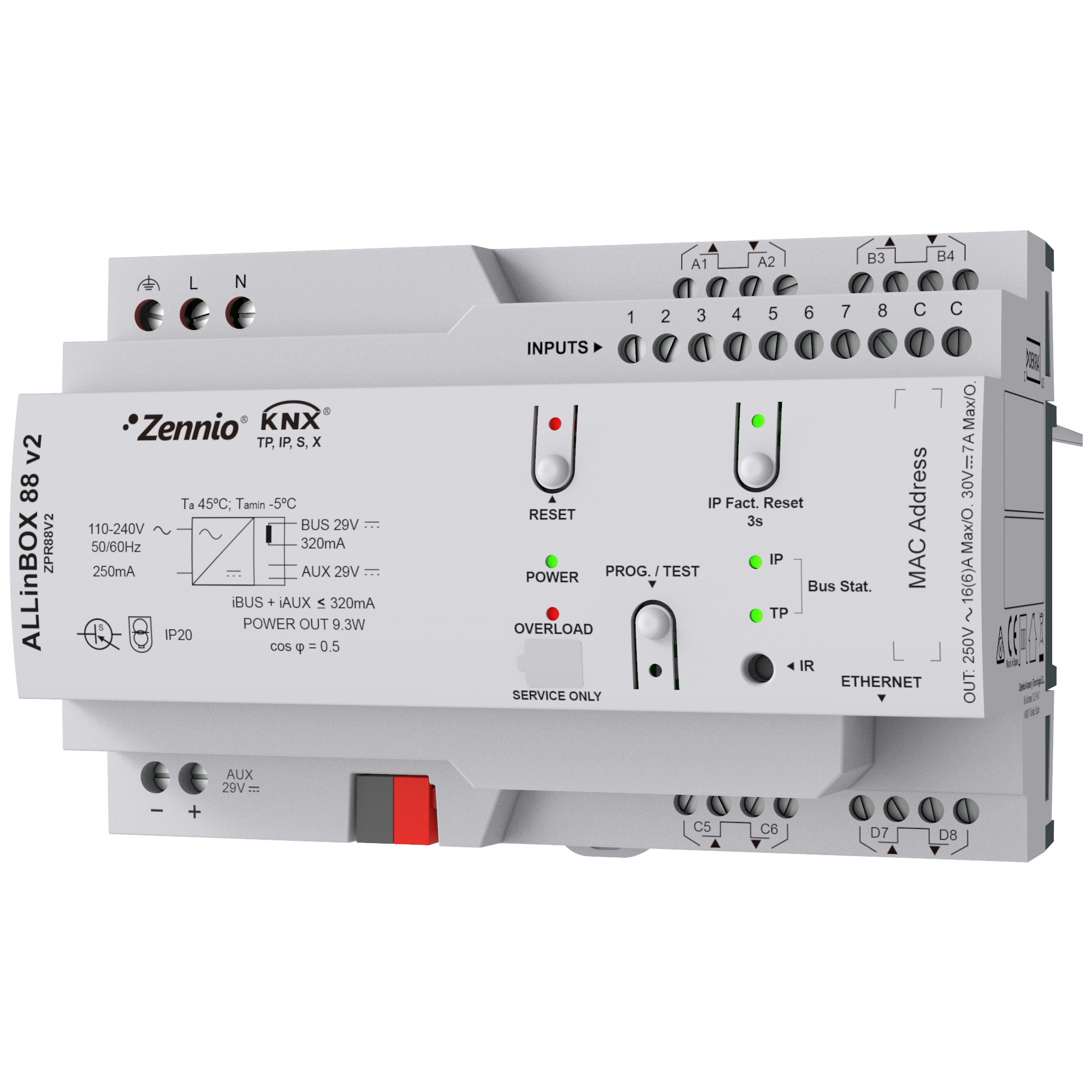 ALLinBOX 88 v2. Dispositivo multifunzione con alimentatore K