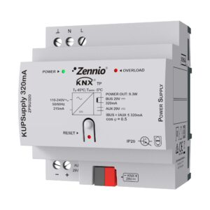 KUPSupply 320mA. Alimentatore universale KNX 320 mA con usci