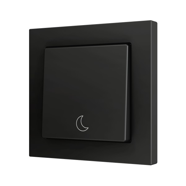 ZS55. Pulsante Soft semplice per 1 ingresso binario 55x55 mm