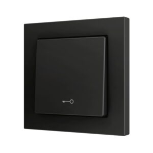 ZS55. Pulsante Soft semplice per 1 ingresso binario 55x55 mm