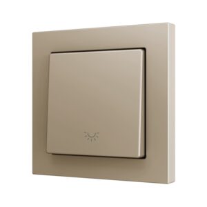 ZS55. Pulsante Soft semplice per 1 ingresso binario 55x55 mm