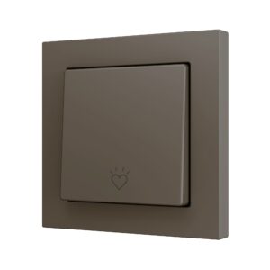 ZS55. Pulsante Soft semplice per 1 ingresso binario 55x55 mm