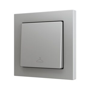 ZS55. Pulsante Soft semplice per 1 ingresso binario 55x55 mm