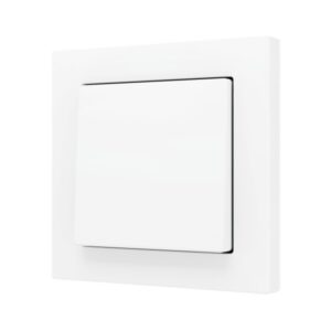 ZS55. Pulsante Soft semplice per 2 ingressi binari 55x55 mm