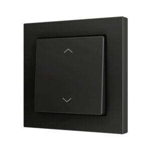 ZS55. Pulsante Soft semplice per 2 ingressi binari 55x55 mm
