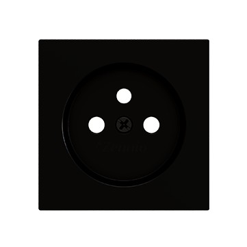 ZS55. Placca per presa francese senza viti 55x55 mm - Antrac
