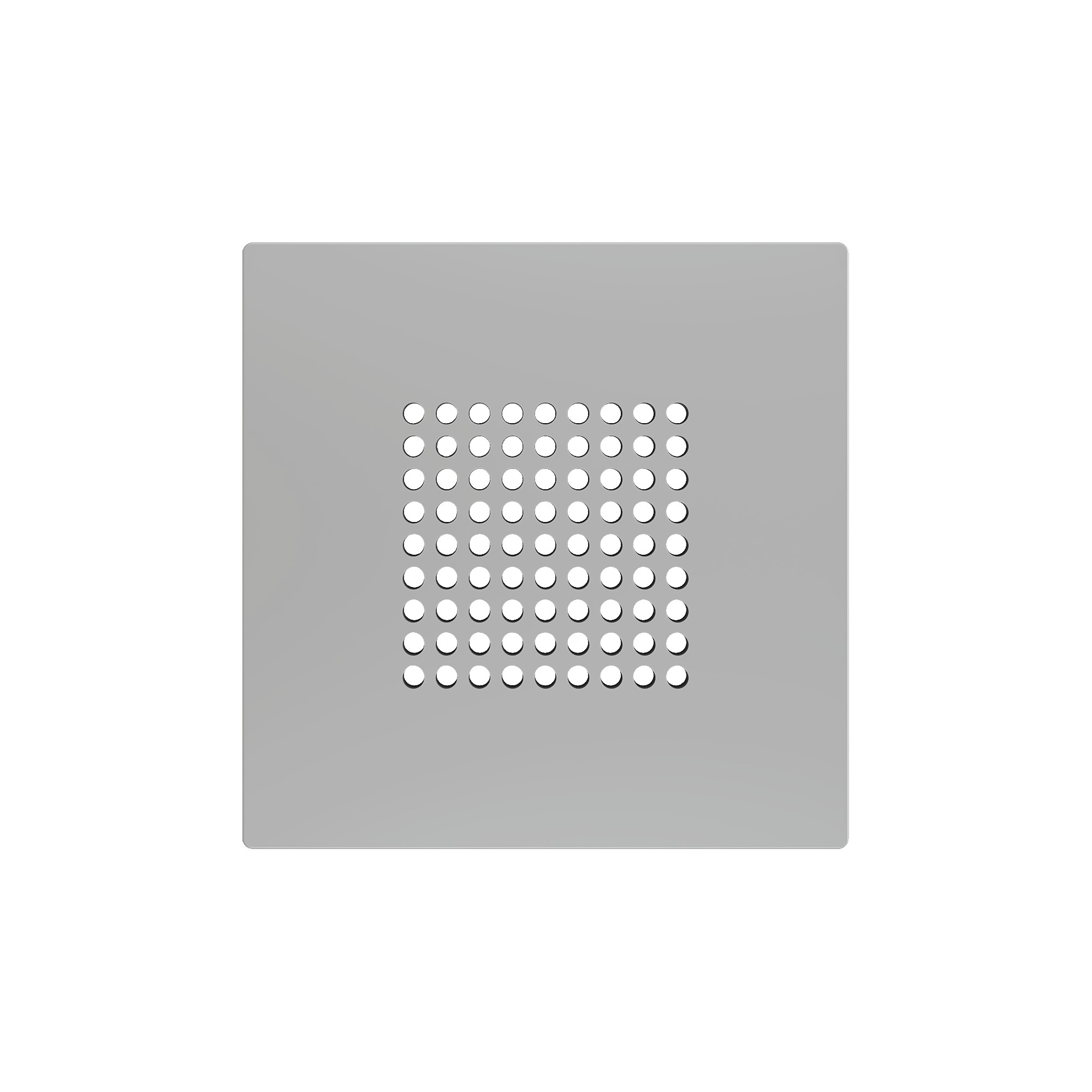 ZS55. RingBOX - Coperchio per campanello KNX 55x55 mm - Arge