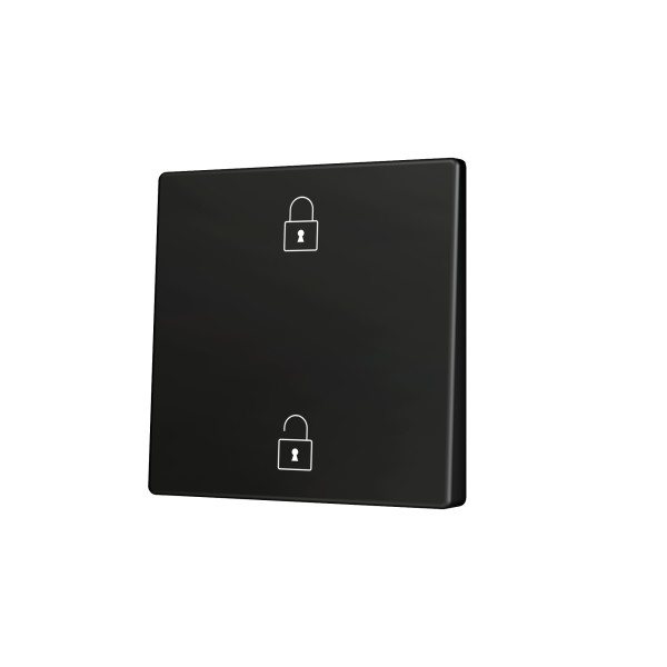 ZS55. Tasto singolo per pulsante Soft KNX 55x55 mm. Comando