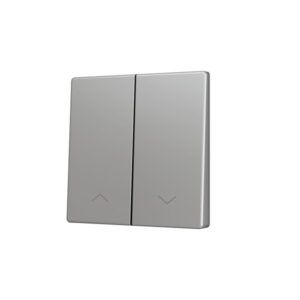 ZS55. Tasto doppio per pulsante Soft KNX 55x55 mm. Comando g