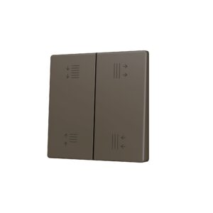 ZS55. Tasto doppio per pulsante Soft KNX 55x55 mm. Comando s