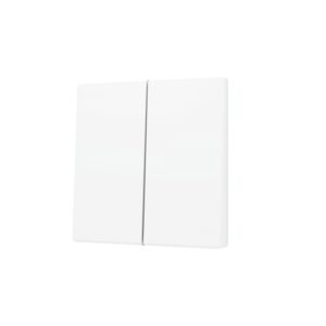 ZS55. Tasto doppio per pulsante Soft KNX 55x55 mm. Comando s