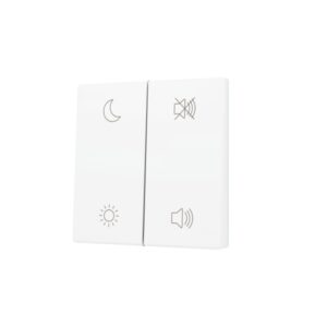 ZS55. Tasto doppio per pulsante Soft KNX 55x55 mm. Comando s