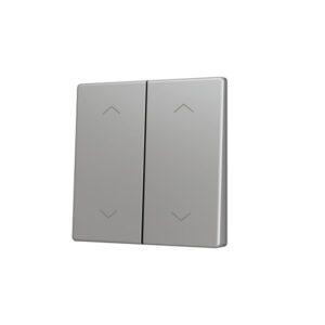 ZS55. Tasto doppio per pulsante Soft KNX 55x55 mm. Comando s