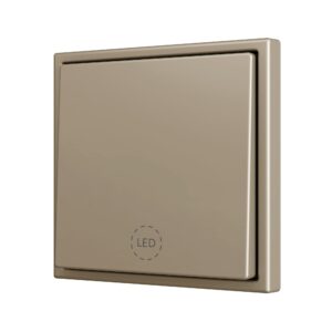 ZS70. Pulsante Soft singolo per 1 ingresso binario 70x70 mm