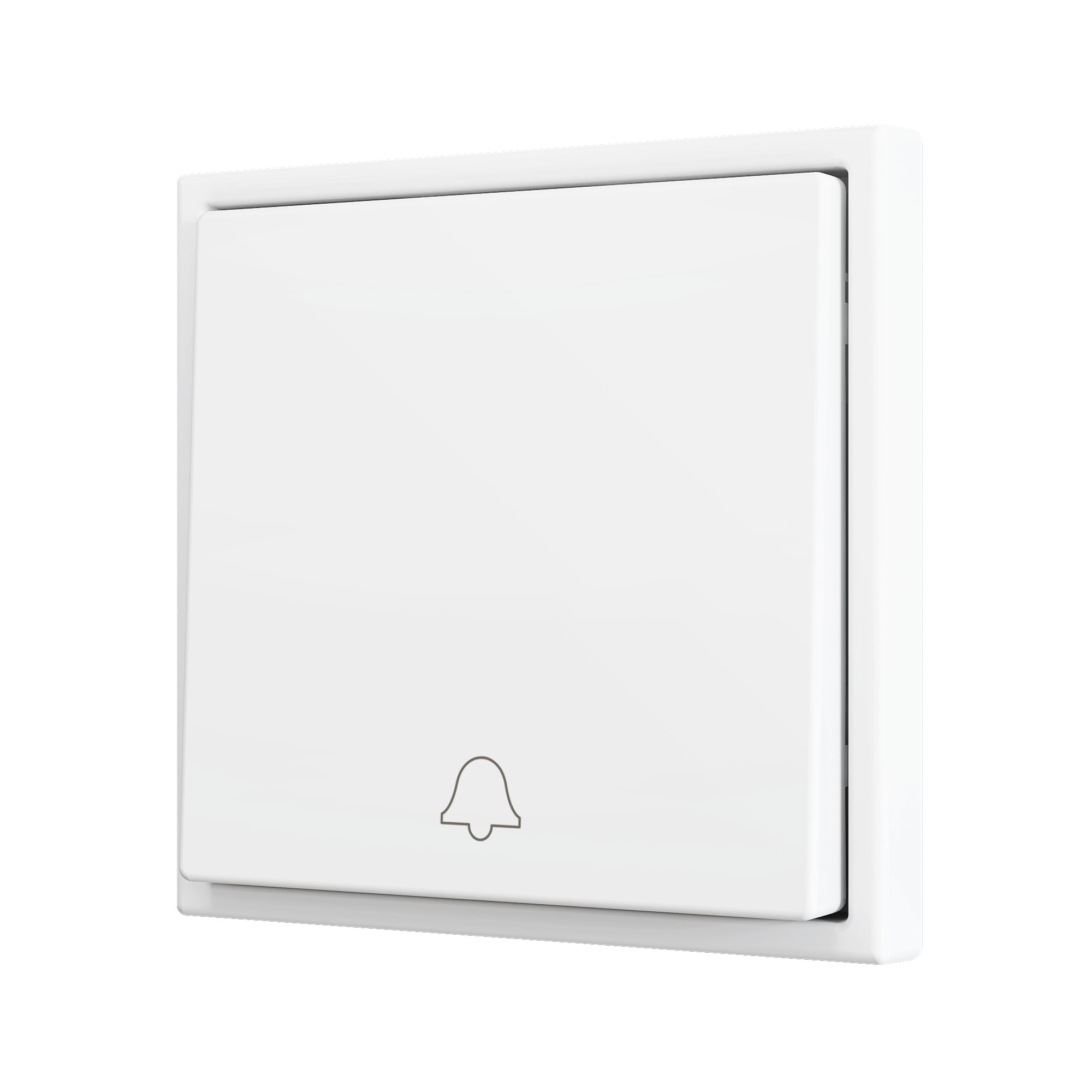 ZS70. Pulsante Soft singolo per 1 ingresso binario 70x70 mm