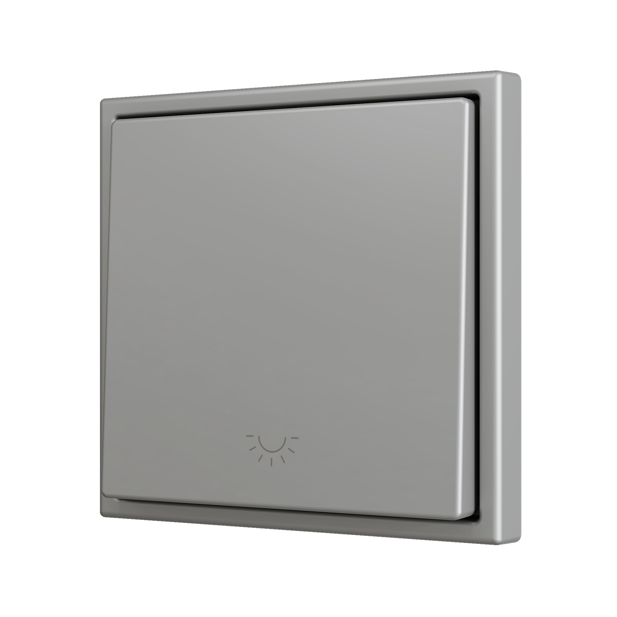 ZS70. Pulsante Soft singolo per 1 ingresso binario 70x70 mm
