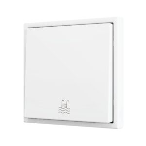 ZS70. Pulsante Soft singolo per 1 ingresso binario 70x70 mm