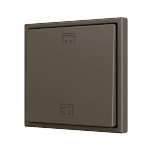 ZS70. Pulsante Soft singolo per 2 ingressi binari 70x70 mm -