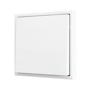 ZS70. Pulsante Soft singolo per 2 ingressi binari 70x70 mm -