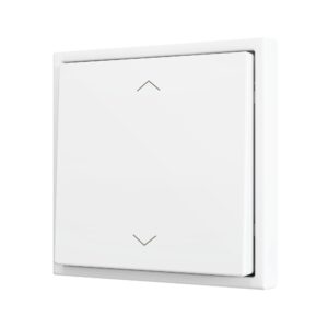 ZS70. Pulsante Soft singolo per 2 ingressi binari 70x70 mm -