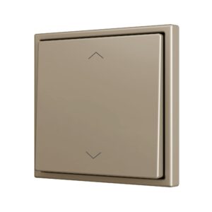 ZS70. Pulsante Soft singolo per 2 ingressi binari 70x70 mm -