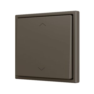 ZS70. Pulsante Soft singolo per 2 ingressi binari 70x70 mm -