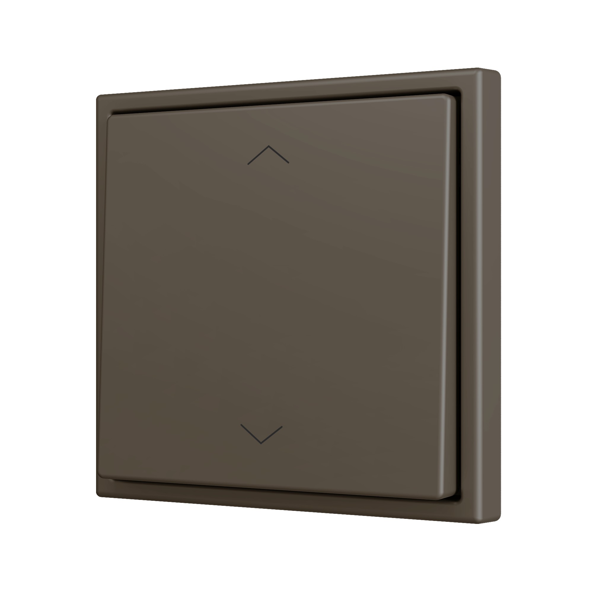 ZS70. Pulsante Soft singolo per 2 ingressi binari 70x70 mm -