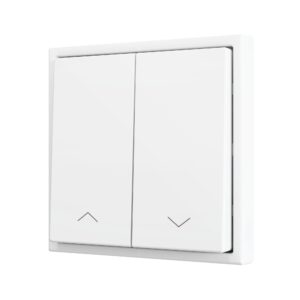 ZS70. Pulsante Soft doppio per 2 ingressi binari 70x70 mm -