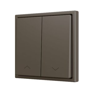ZS70. Pulsante Soft doppio per 2 ingressi binari 70x70 mm -