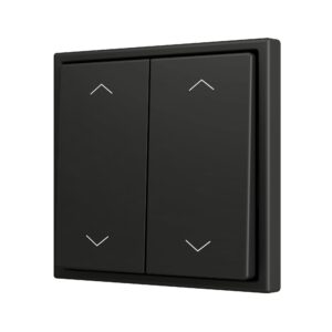 ZS70. Pulsante Soft doppio per 4 ingressi binari 70x70 mm -