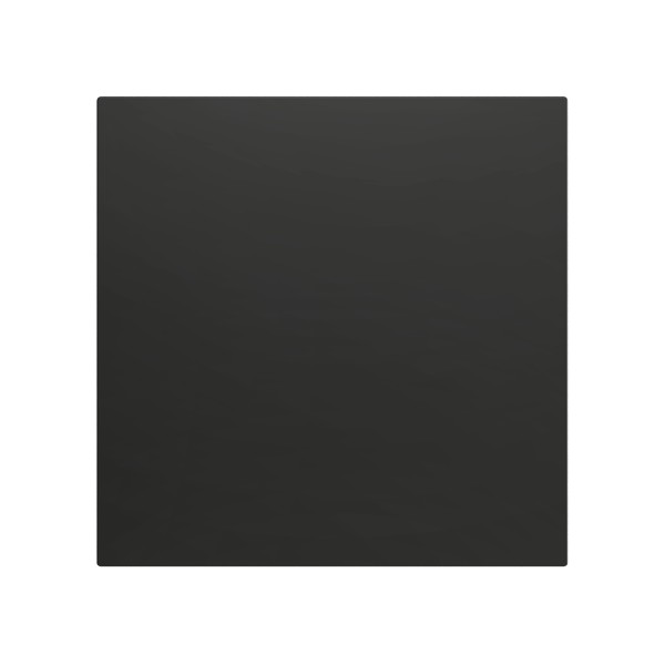 ZS70. Placca cieca 70x70 mm - Antracite. Necessaria piastra