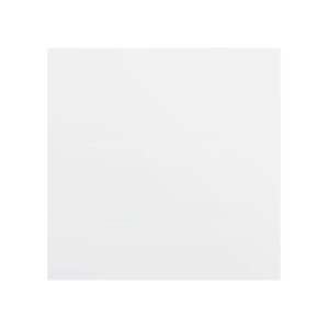 ZS70. Placca cieca 70x70 mm - Bianco opaco. Necessaria piast