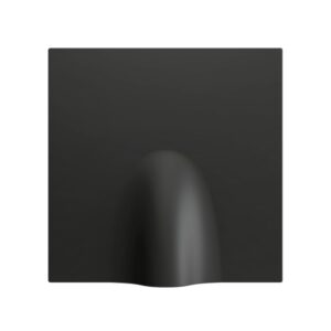 ZS70. Placca uscita cavo 70x70 mm - Antracite